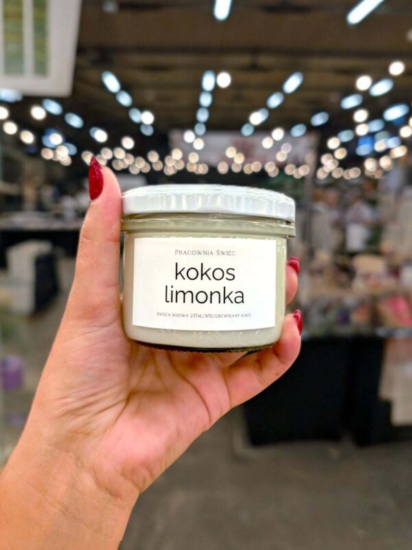 Świeca kokos limonka